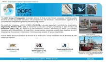 Tablet Screenshot of ddfcgroup.com